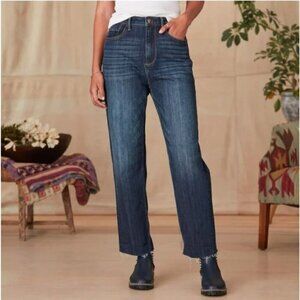 Driftwood Royce Straight Leg Jeans Dark Wash Size 28